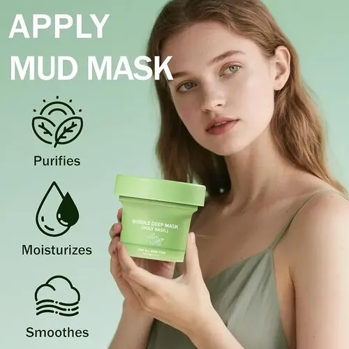 Mascarilla Limpiadora De Burbujas, Limpieza Profunda-90g