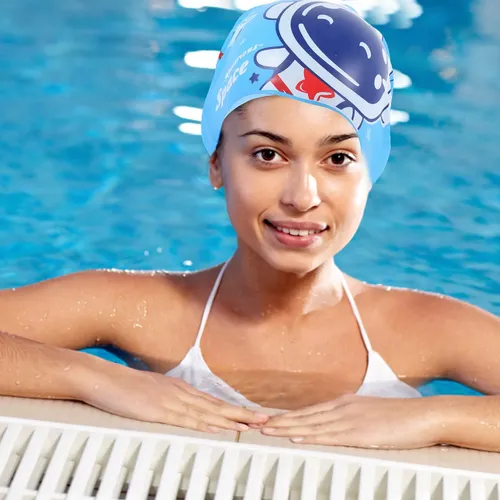 Gorro De Baño Para Piscina, Gorro De Natación Para Niños Y E