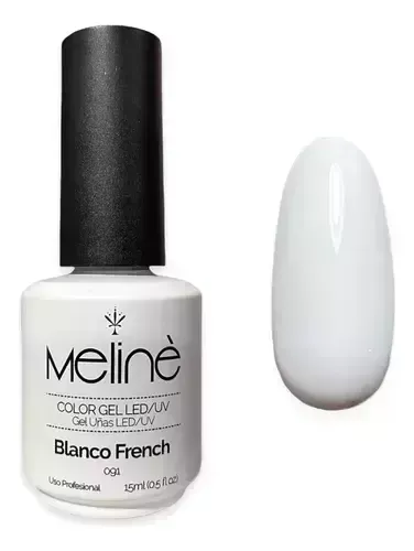 Meliné Gel Color Semipermanente Blanco 15 Ml