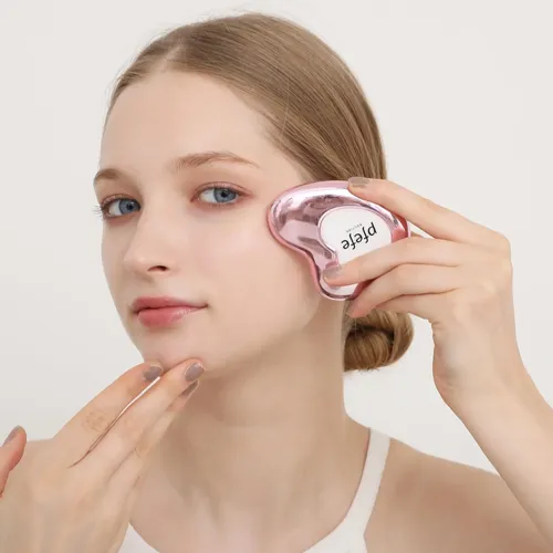 Herramienta Facial De Belleza Gua Sha Pfefe De Acero Inoxida