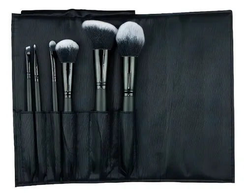 Set de 6 Brochas de Maquillaje Idraet con Pelo Sintético