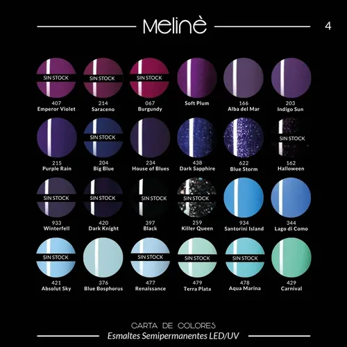 Removedor De Esmalte Semipermanente X500ml Meliné