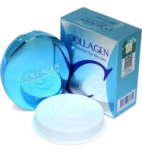Polvo Compacto De Maquillaje Enough Colágeno Hidro Spf25