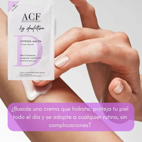 Refill Dadatina Acf Crema Facial Defensa Repuesto Hidratante