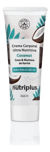 Crema Corporal Ultra Nutritiva Coconut – Coco&karité Suave Coco