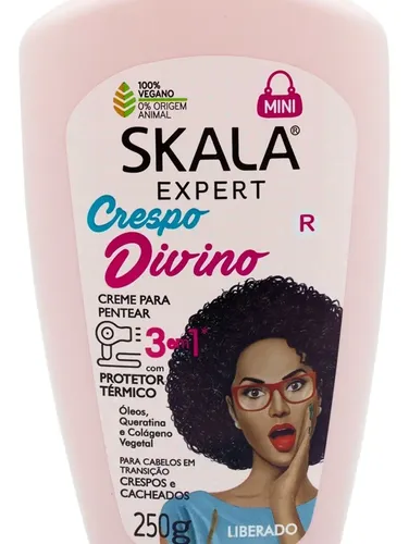 Skala Crespo Divino Crema Peinar Protector Termico Vegano