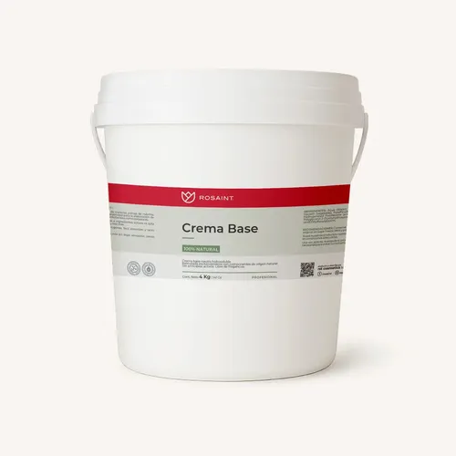 Crema Base Neutra 100% Natural 4 Kg – Rosaint® Profesional