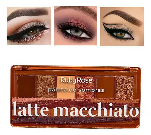 Paleta de sombras de ojos Latte Macchiato – Ruby Rose