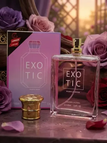 Perfume Exotic Purple Rose V.V LOVE Mujer 100ml