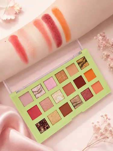 Paleta Sombras Ojos Brillante Mate 18 Tonos Veoquiero