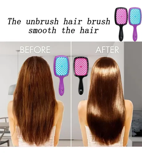 2 Cepillos For El Cabello Sin Cepillar, Peine De Masaje,