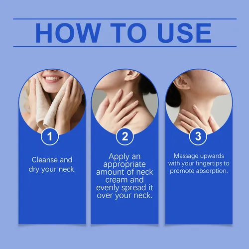 Crema Hidratante Para El Cuello, Cuidado Suave Y Suave