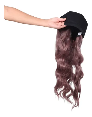 Gorra De Béisbol Con Extensiones De Cabello: Sombrero, Peluc