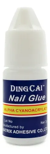 Pegamento Nail Glue Gotero para Uñas Postizas y Acrílicas 3mL
