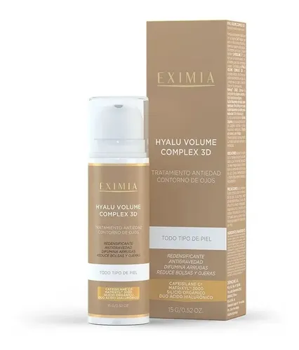 Eximia Hyalu Volume Complex 3d Contorno De Ojos 15g
