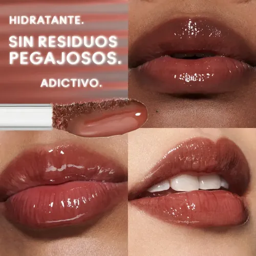 Brillo Labial Mac Lipglass Air | Aesthetic | Glossy No-pegajoso | Hidratante Ligero