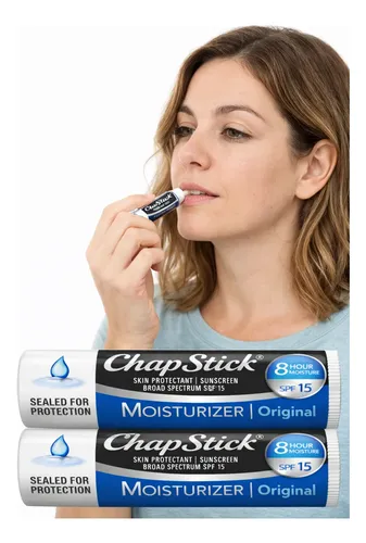 Chapstick Moisturizer Original Spf 15 Barra X2 Premium