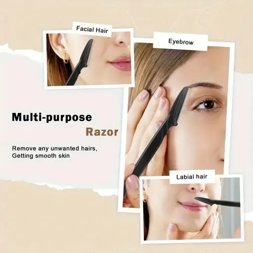 Kit 20 Navajas Para Cejas Y Depilación Facial