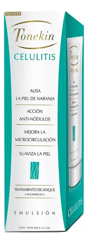 Tonekin Celulitis Emulsión Corporal 200g Reafirma Suaviza