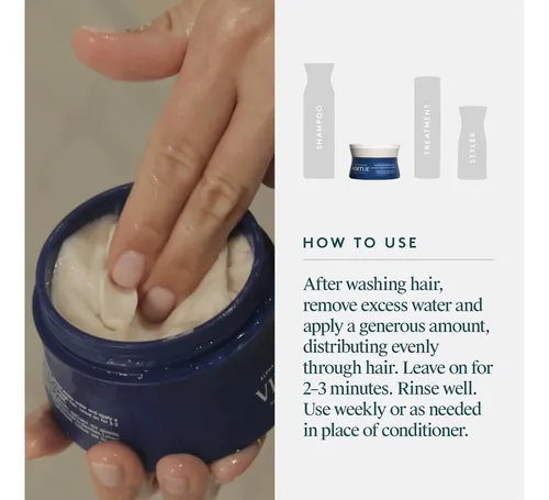 Mascarilla Capilar Treatment Virtue Restorative Con Queratin