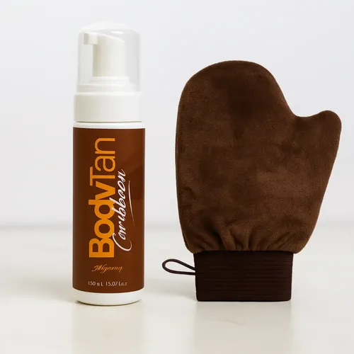 Mousse Autobronceante Bodytan Caribbean +guante Aplicador