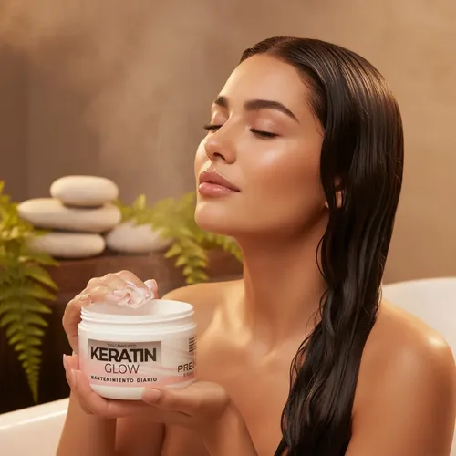 Máscara Capilar Prodigy Keratina Glow Reparadora 250ml