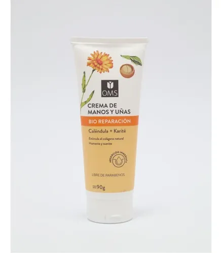 Crema Manos Y Uñas Caléndula+karite Bio Reparación Oms