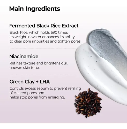 Limpiador Facial Dr. Melaxin Black Rice 100ml Todo Tipo De Piel Día/noche