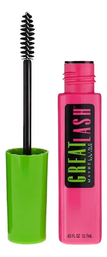 Máscara de pestañas Maybelline Great Lash 12.717ml color very black