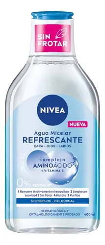 Nivea Facial Agua Micelar Micellair Skin Breathe O2 De 400ml