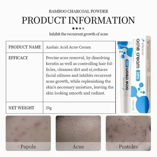 Crema Acné Kormesic Acido Azelaico 20% Antigranos 20g