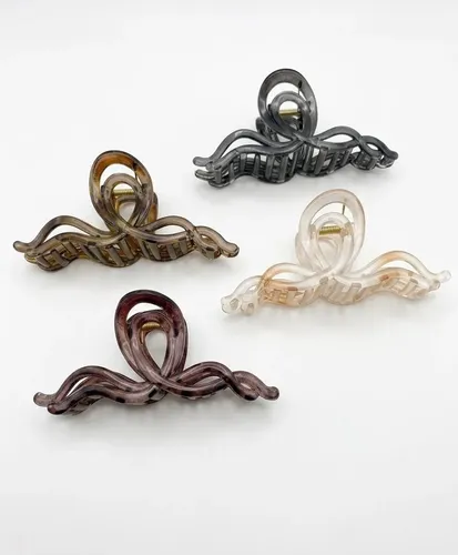 Broches Para El Pelo X6 Translucidos Mujer Urbanchic 1044