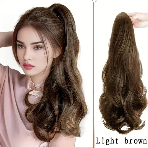 Extensión De Cabello Con Forma De Cola De Caballo Con Forma