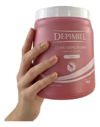 Kit X6 Ceras Depilatoria Templada Suave 1 Kg Depimiel