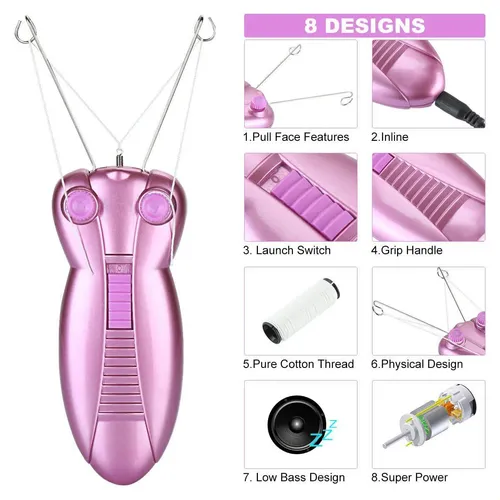 For Afeitadora Eléctrica For Depilación Facial Hh