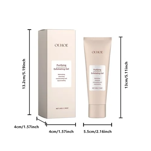 Gel Exfoliante De 50 G Para Limpiar Y Reducir Los Poros.