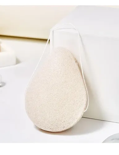 Esponja De Konjac Con Semillas De Nogal Natural Para Limpiez