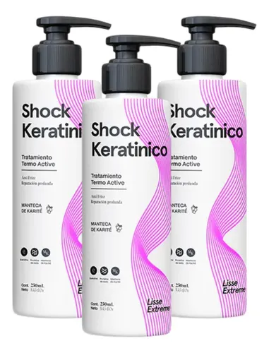 Shock De Keratina X 250ml Lisse Extreme
