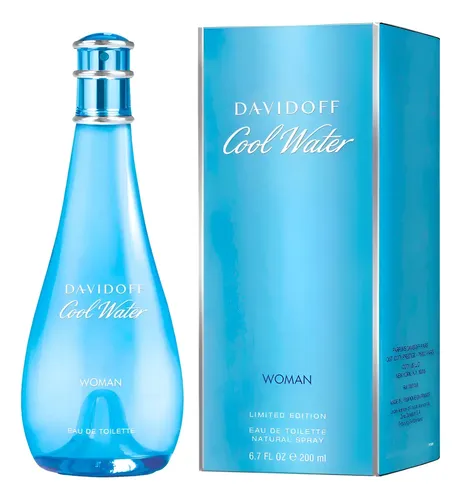 Cool Water Davidoff Mujer 200ml Perfumesfreeshop!