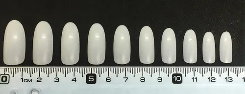 Uñas Postizas Tips X 100 Redondas Jessamy U2000