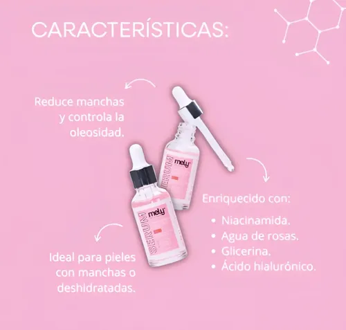 Serum Facial Niacinamida 4 En 1 Mely Vegano