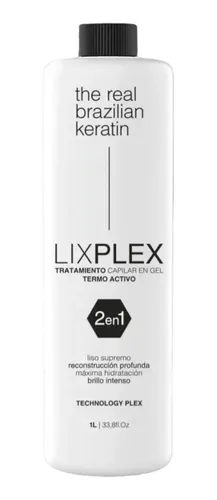 Lixplex Tratamiento Capilar X1lt Termo Activo The Real Brazi