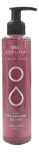 Jabón Liquido Gel Espuma Vinoterapia Icono Facial Corporal