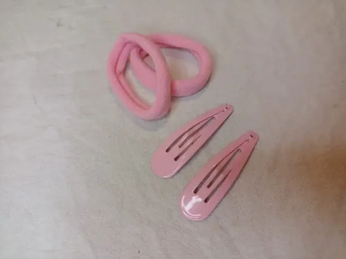 Combo De Accesorios Para El Básicos Escolar Y Moda Color Rosa