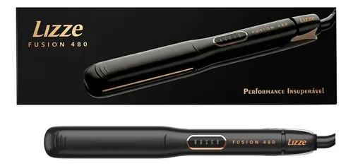 Planchita Lizze Fusion 480 + Protector Térmico Primont Negro