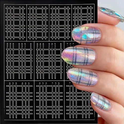 Plantillas Para Uñas, Vinilos Y Stickers Para Nail Art