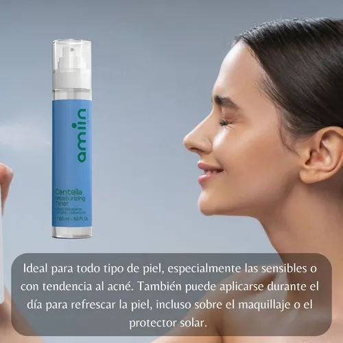 Idraet Tonico Hidratante Amiin Centella Hialuronico 125ml