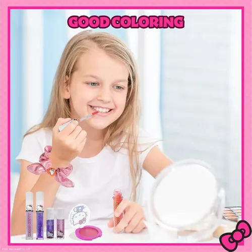 Estuche De Maquillaje Hello Kitty Townley Girl Para Niñas