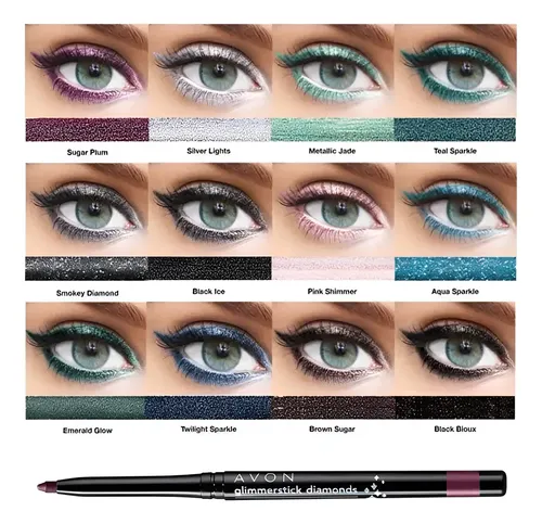 Delineador Retráctil Avon True Color Glimmersticks Tati