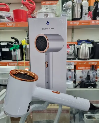 Secador De Pelo Suono Compacto 1800w 2 Velocidades Blanco